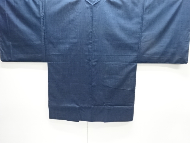 JAPANESE KIMONO / ANTIQUE MENS HAORI / SILK / TSUMUGI